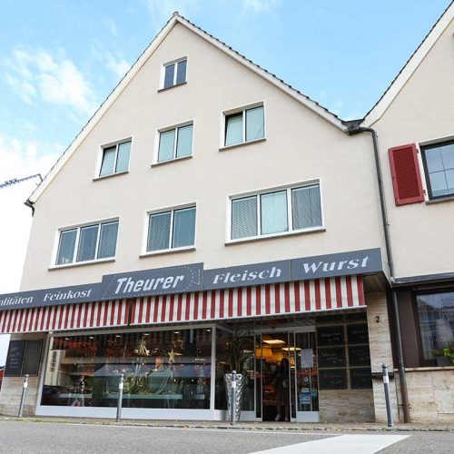 Außenansicht Hauptfiliale Remseck-Aldingen von rechts