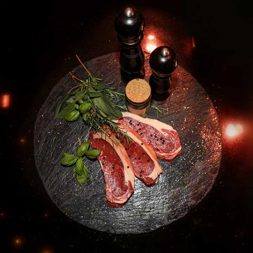 Steaks mit Fettmaserung